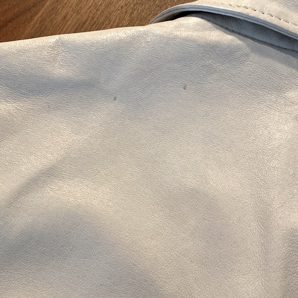 Danier Leather Blazer - Cream - Picture 5 of 5